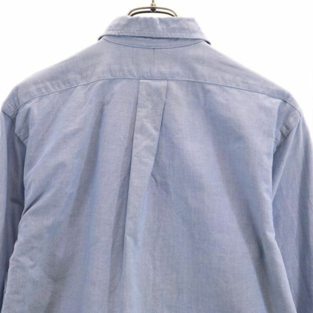 ラルフローレン 90s オールド 長袖 ボタンダウンシャツ 151/2 ブルー系 RALPH LAUREN ロゴ メンズ 【中古】 【230915】