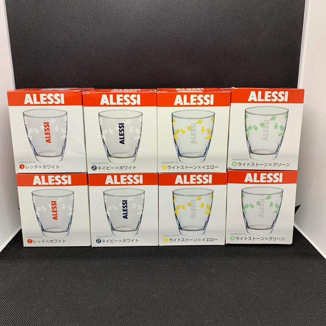 ALESSI(アレッシィ)のBOSSノベルティ　ALESSI グラス　12個セット エンタメ/ホビーのコレクション(ノベルティグッズ)の商品写真