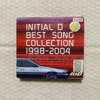 initial D the best song collection 1998-2004]* the first times limitated  production CD3 sheets set set * secondhand goods *100 jpy start selling out  *: Real Yahoo auction salling