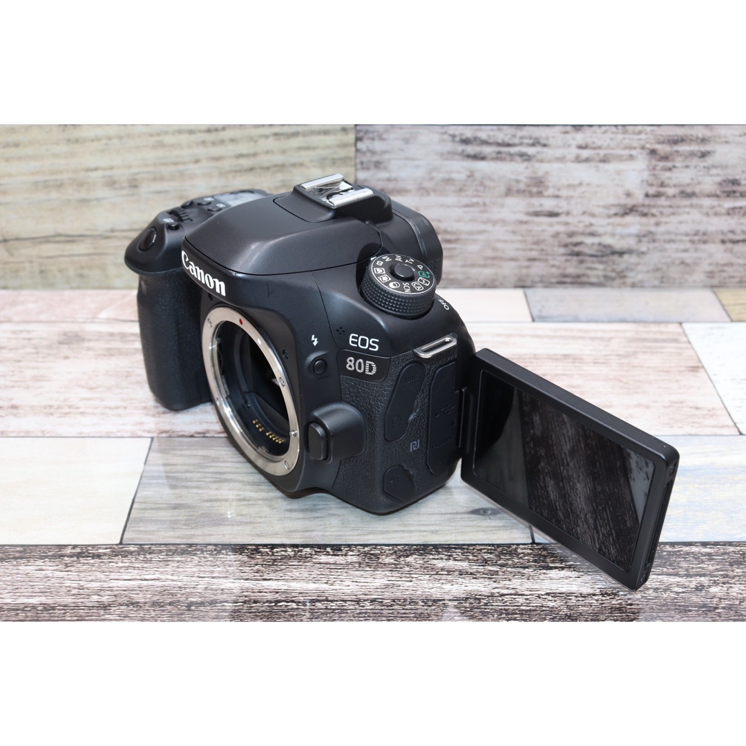 Canon - ⭐️レンズ3本⭐️Wi-Fi転送◎⭐️キャノン EOS 80D⭐️の通販