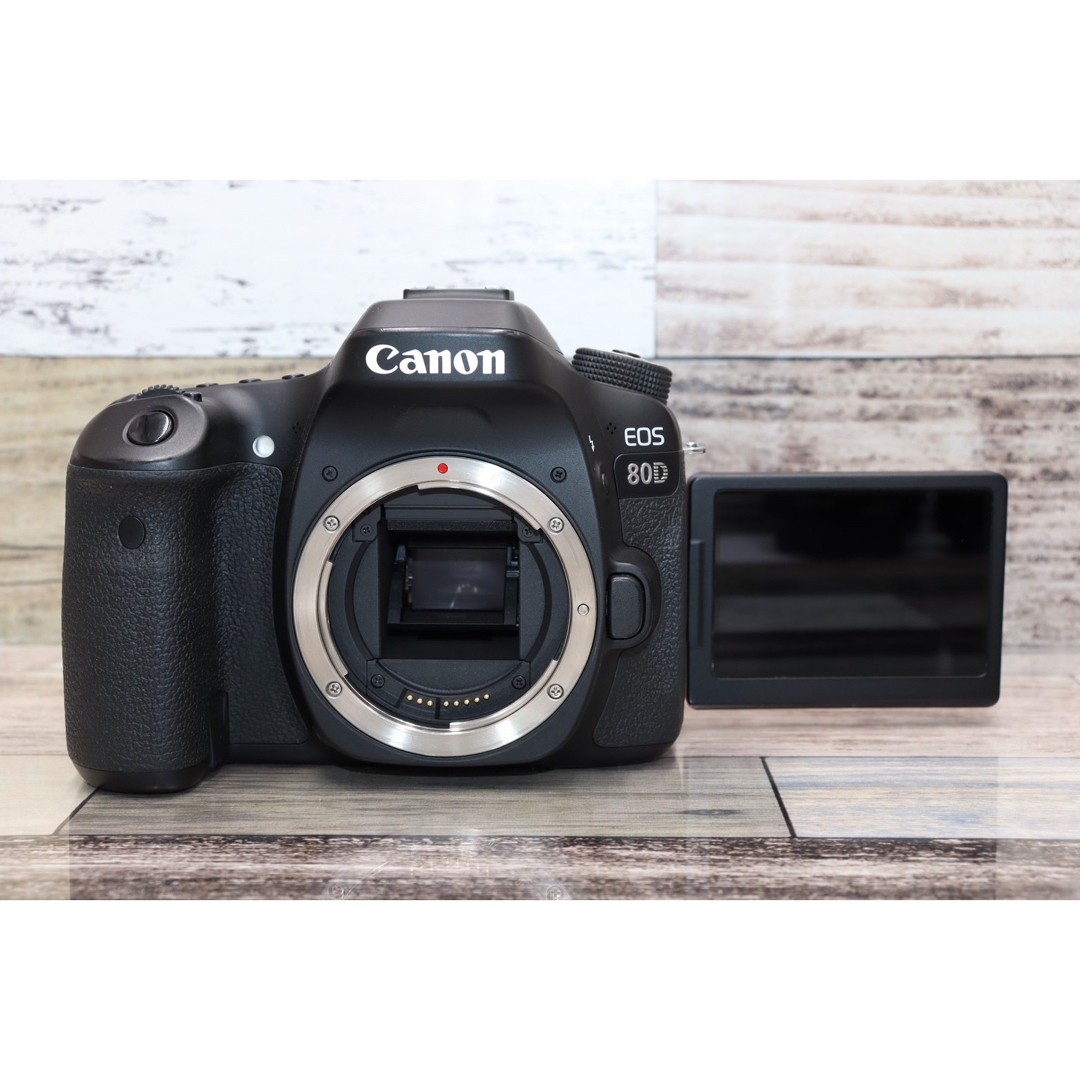 Canon - ⭐️レンズ3本⭐️Wi-Fi転送◎⭐️キャノン EOS 80D⭐️の通販