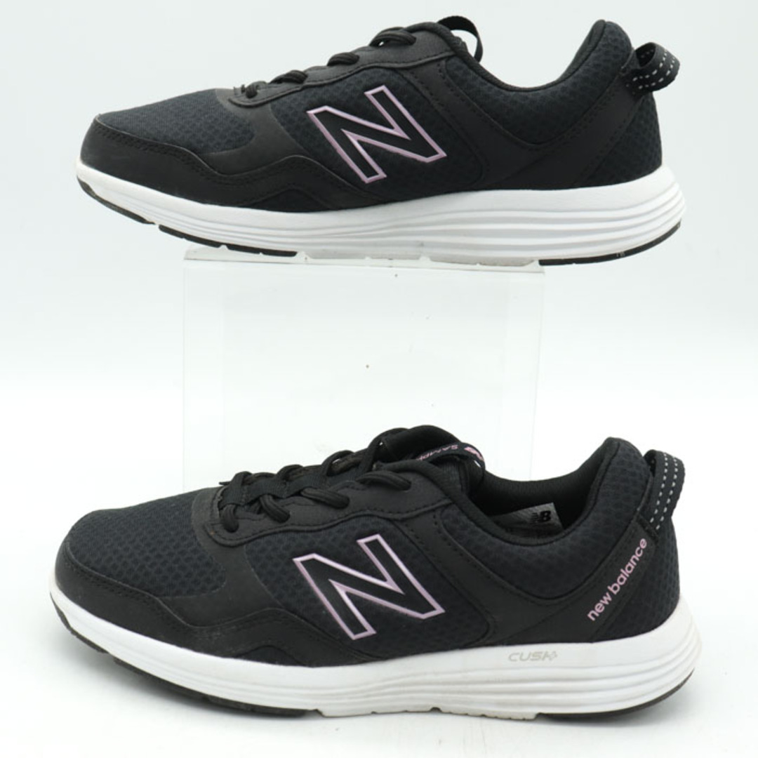 New Balance(ニューバランス)のニューバランス スニーカー サンファー WASMPBK1 2E ウォーキングシューズ 靴 黒 レディース 22.5cmサイズ ブラック NEW BALANCE レディースの靴/シューズ(スニーカー)の商品写真