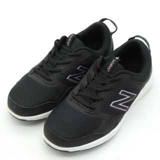 ニューバランス(New Balance)のニューバランス スニーカー サンファー WASMPBK1 2E ウォーキングシューズ 靴 黒 レディース 22.5cmサイズ ブラック NEW BALANCE(スニーカー)