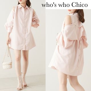 who's who Chico ホワイトシャツ