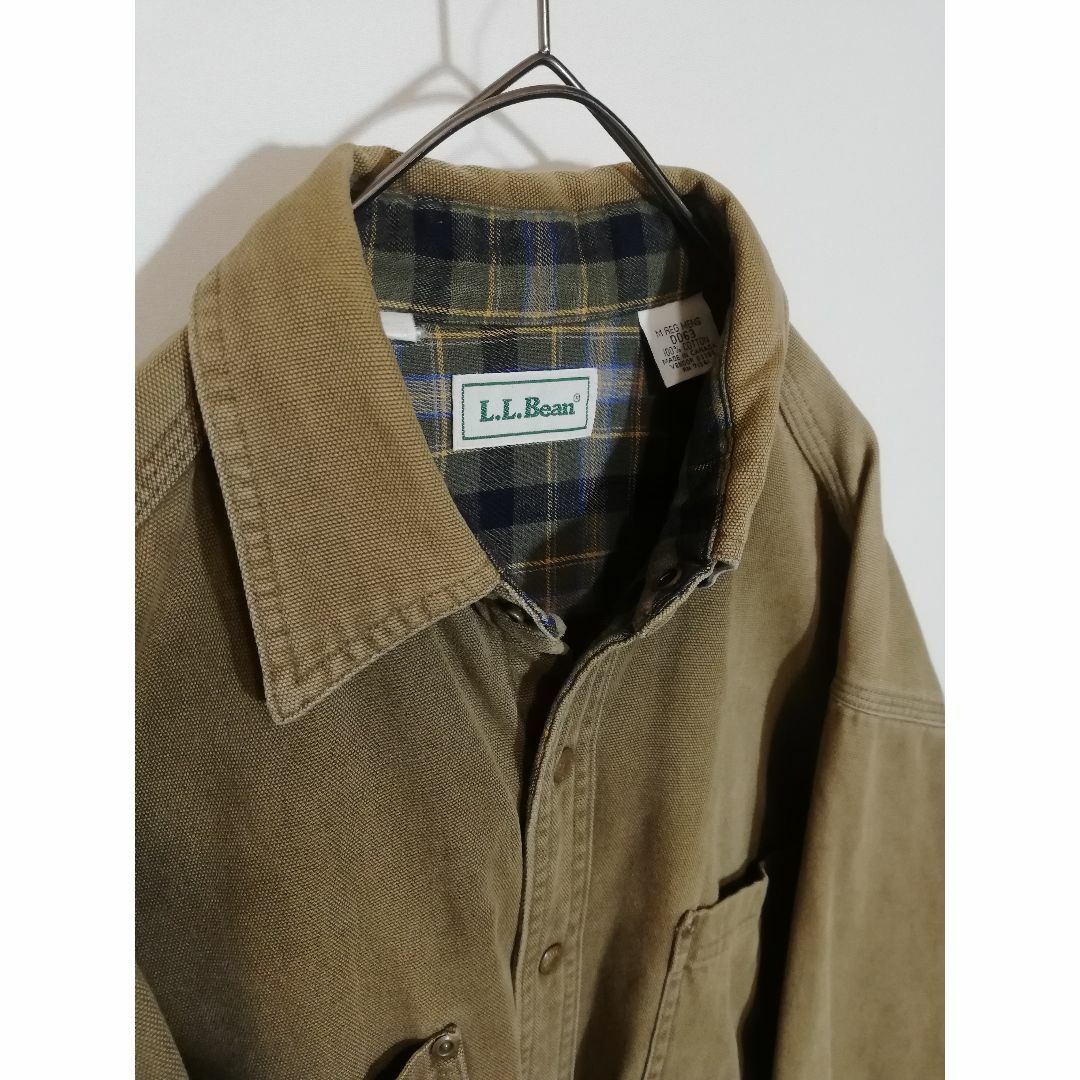 42 L.L.BEAN ワークシャツジャケット カナダ製