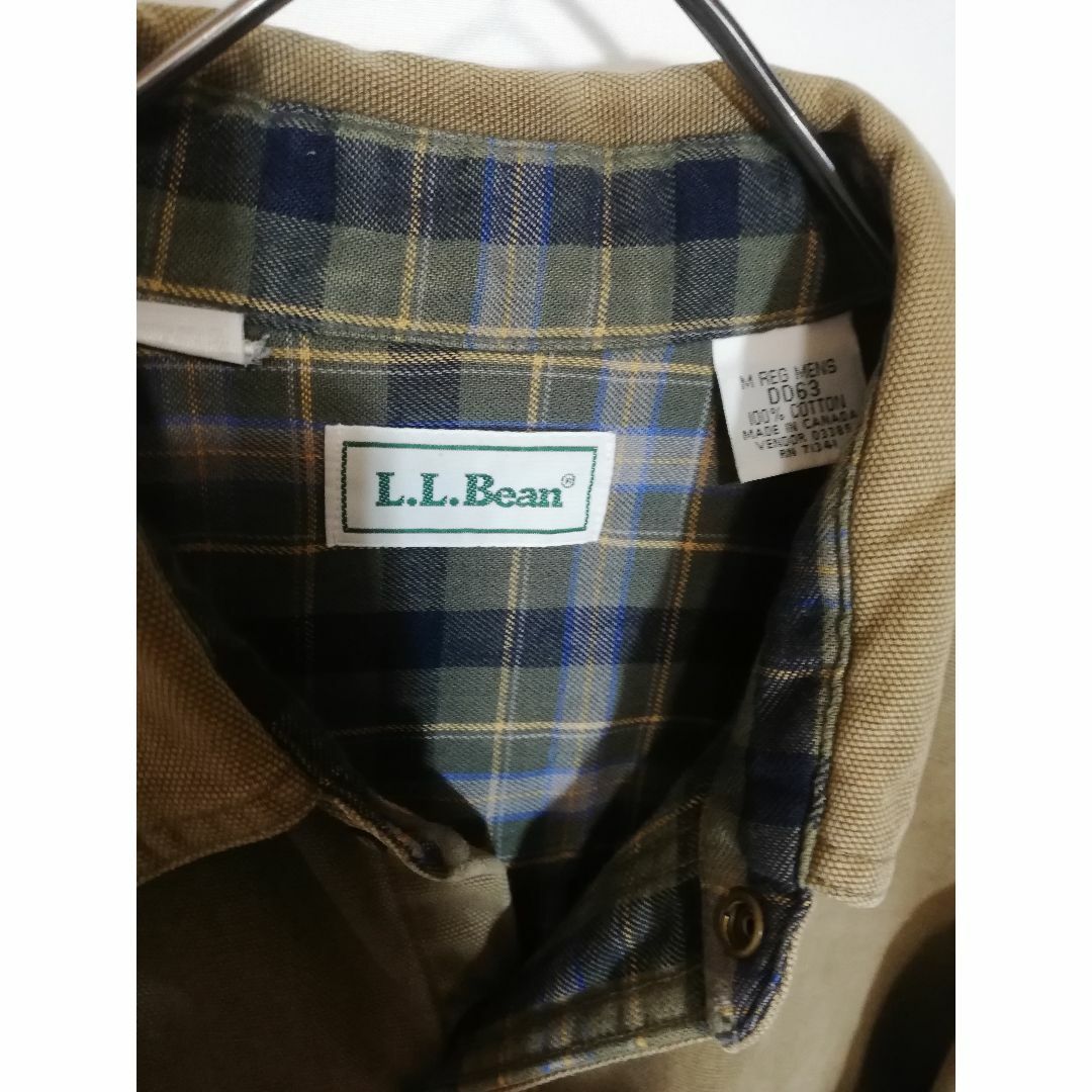 42 L.L.BEAN ワークシャツジャケット カナダ製