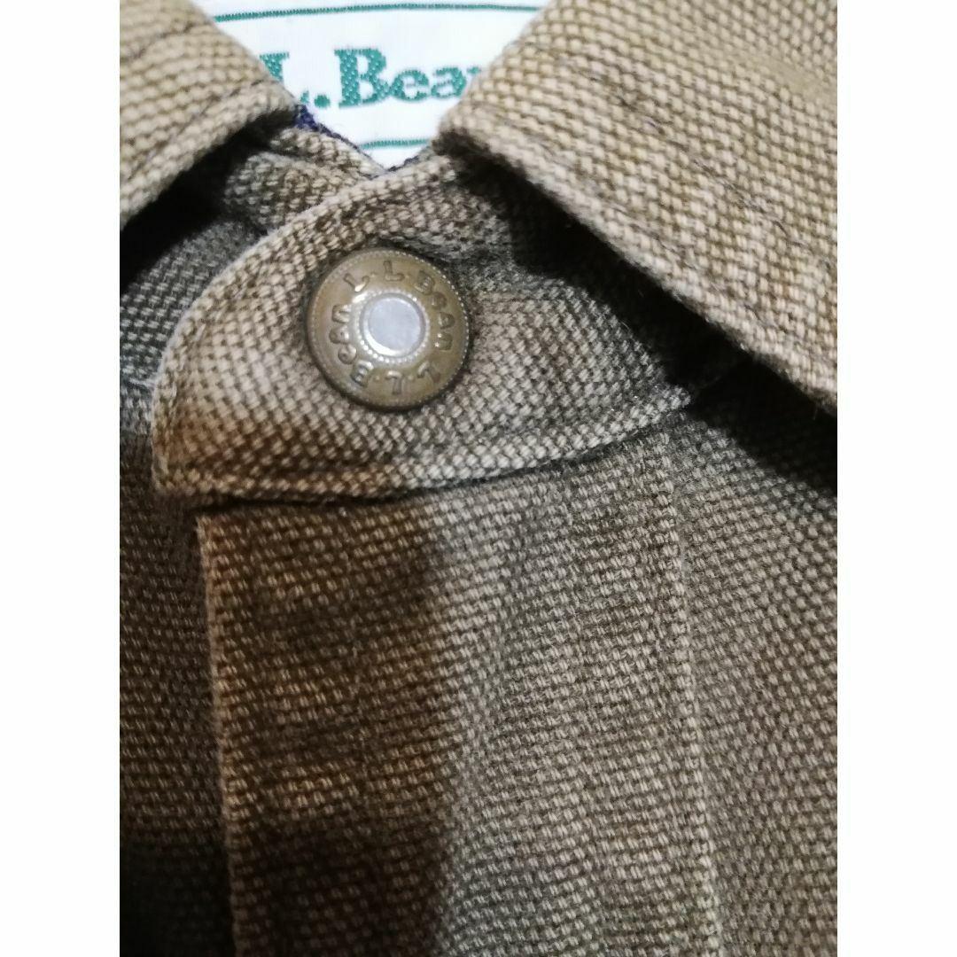 42 L.L.BEAN ワークシャツジャケット カナダ製