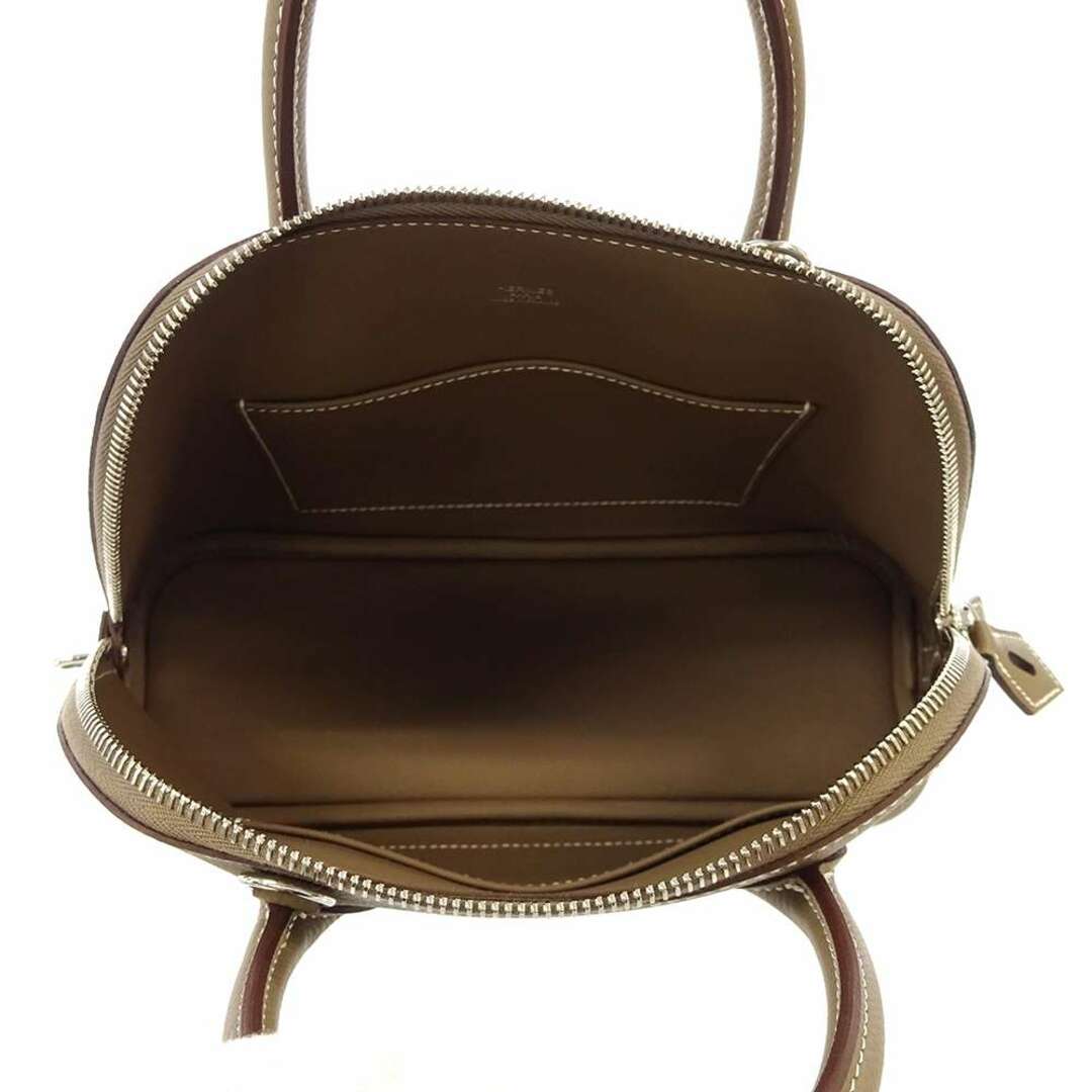 エルメス ハンドバッグ ボリード1923 25 エトゥープ/シルバー金具 ヴォーエプソン B刻印 HERMES 2way