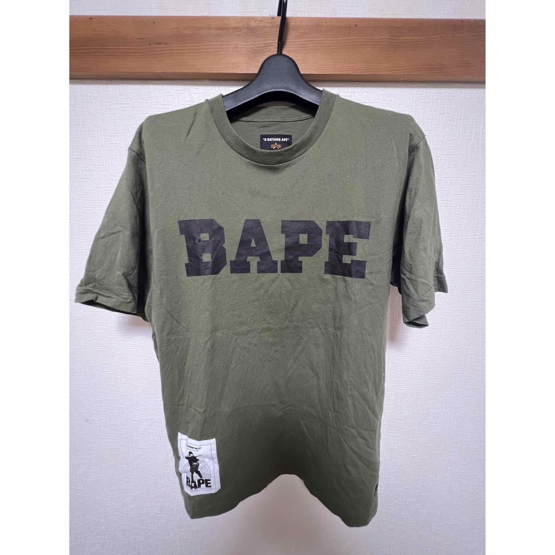 A BATHING APE(アベイシングエイプ)のA BATHING APE X ALPHA INDUSTRIES  メンズのトップス(Tシャツ/カットソー(半袖/袖なし))の商品写真