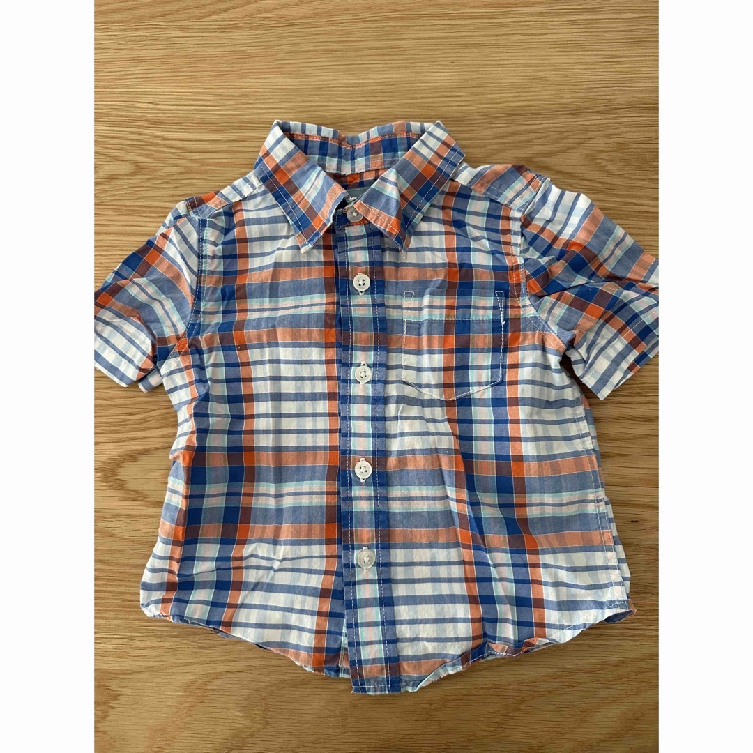 babyGAP(ベビーギャップ)のGAP ギャップ　チェックシャツ　90サイズ キッズ/ベビー/マタニティのキッズ服男の子用(90cm~)(ブラウス)の商品写真