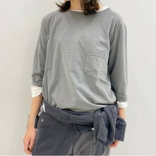 ドゥーズィエムクラス(DEUXIEME CLASSE)の【REMI RELIEF/レミ レリーフ】 ポケツキ7ブTシャツ(Tシャツ(長袖/七分))