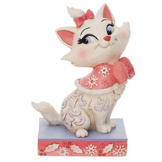 ディズニー(Disney)の【新品】マリーのクリスマス　フィギュア　ディズニー　おしゃれキャット(キャラクターグッズ)