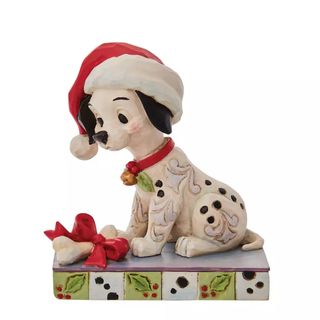 ディズニー(Disney)の【新品】ラッキーのクリスマス　フィギュア　101匹わんちゃん(キャラクターグッズ)