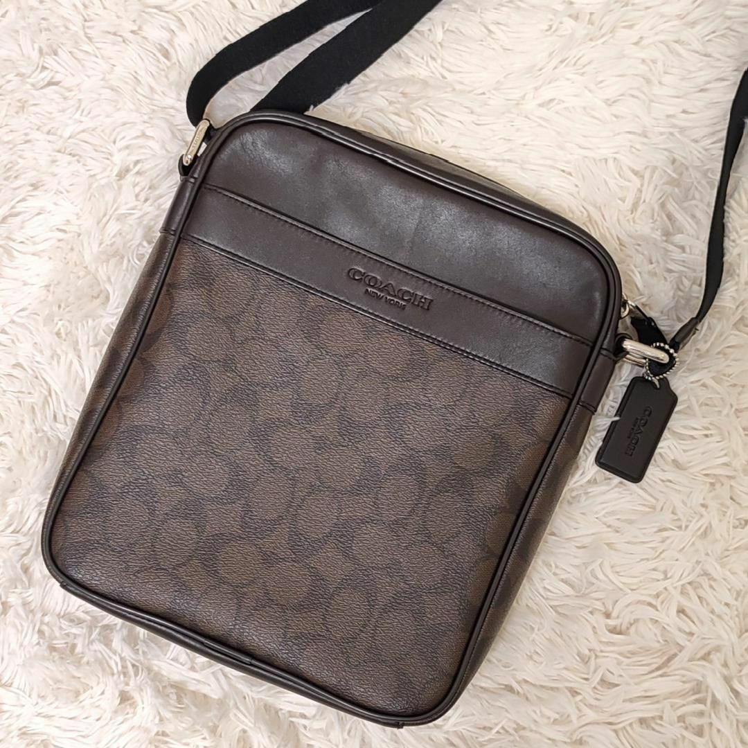 美品】COACH コーチ ショルダーバッグ F71764 PVCレザー-