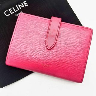 celine - 〘 美品 〙セリーヌ 折り財布 ストラップウォレット ...