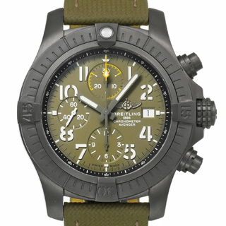 BREITLING - アベンジャー クロノグラフ 45 ナイト ミッション Ref.V13317101L1X1 中古品 メンズ 腕時計