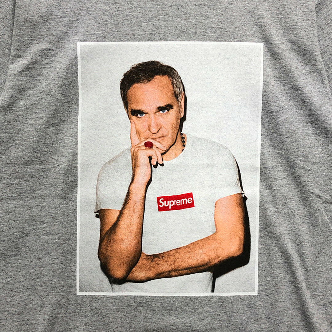 supreme モリッシーtee 紺　XL フォトtee