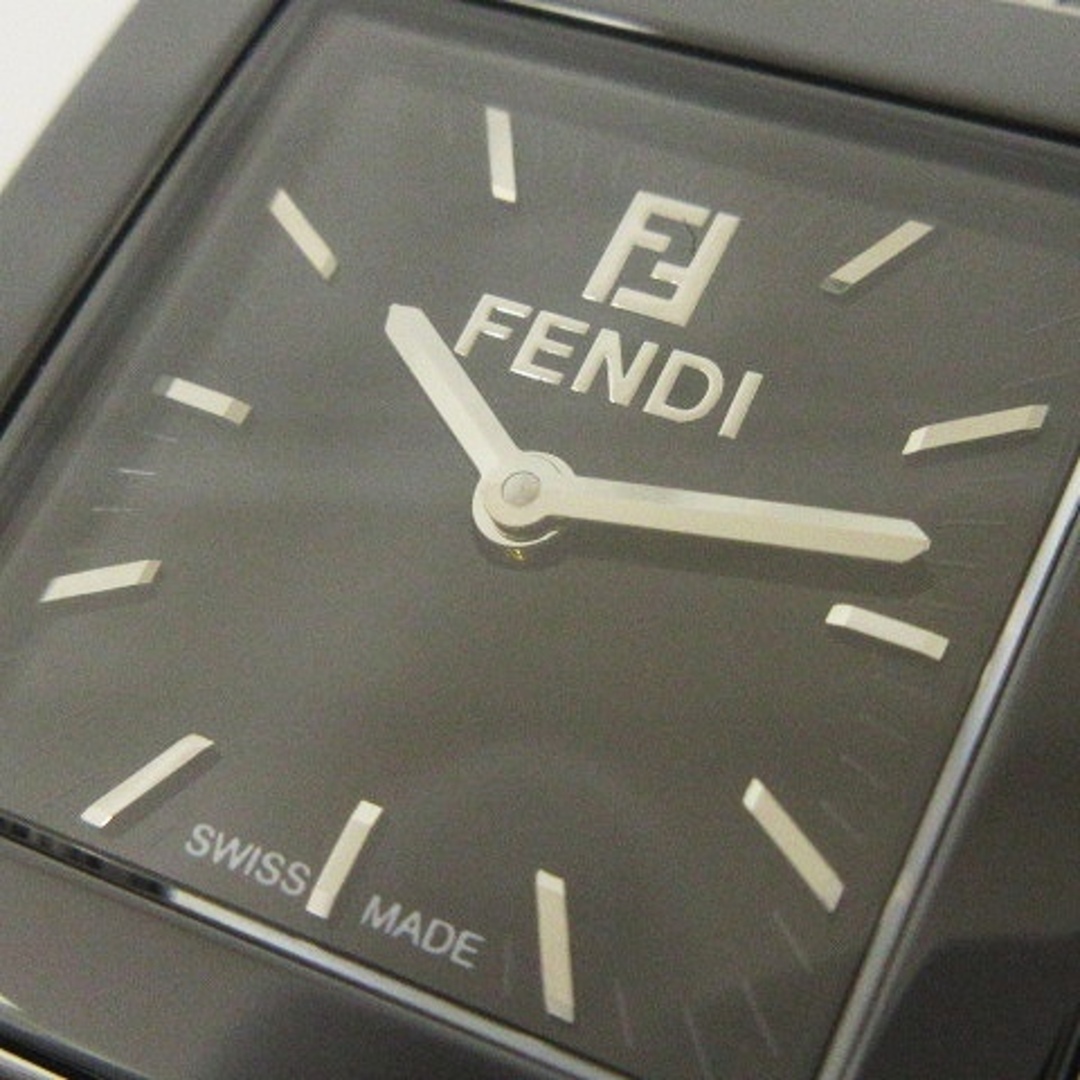 FENDI   フェンディ クアドロ 腕時計 アナログ クォーツ スクエア