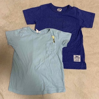 男の子 Tシャツ 2枚セット 120cm(Tシャツ/カットソー)