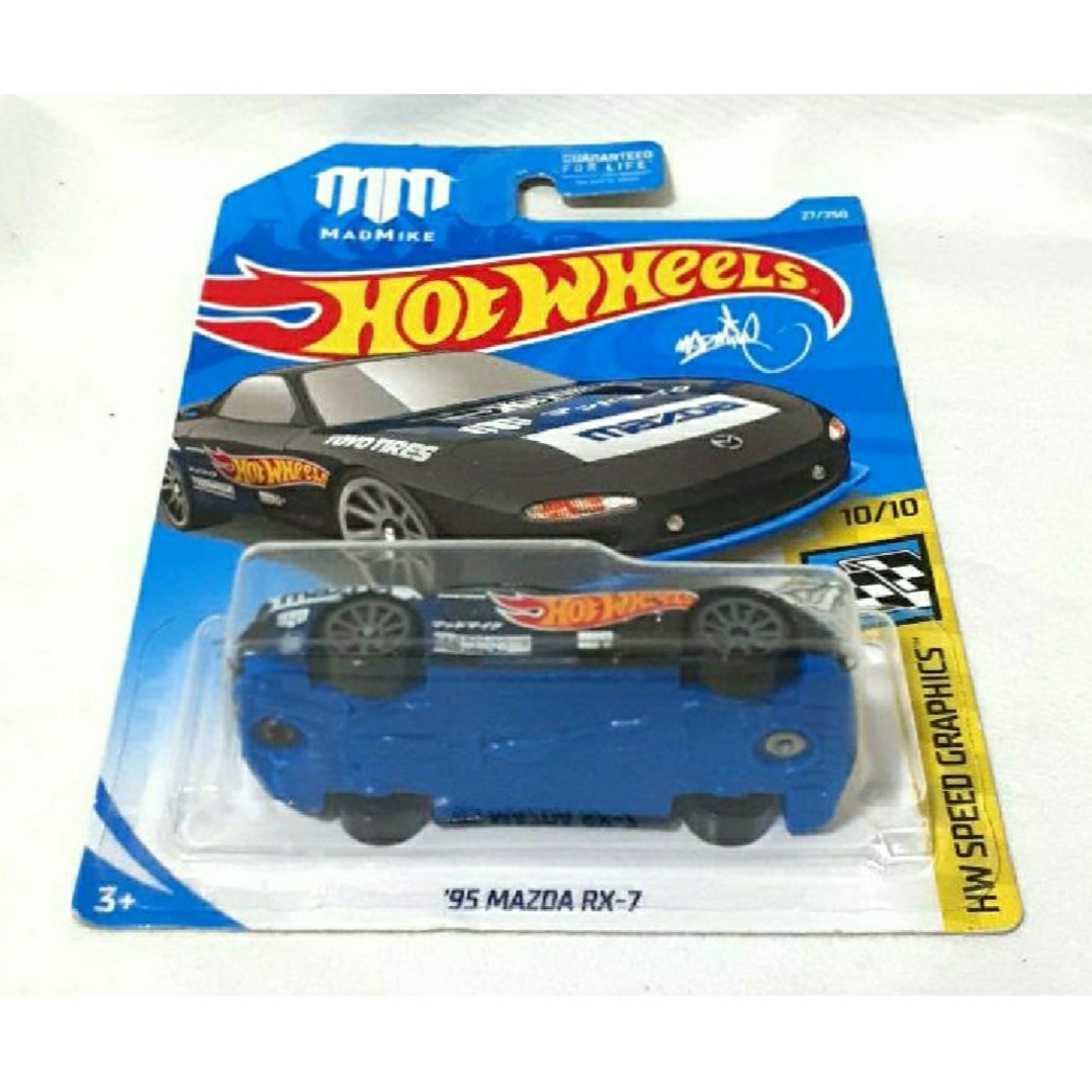 マツダ(マツダ)のホットウィール　USカード  '95マツダ RX-7 【FD-3S】新品・未開封 エンタメ/ホビーのおもちゃ/ぬいぐるみ(ミニカー)の商品写真