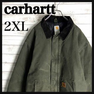 カーハート ジャケット/アウター(メンズ)(グリーン・カーキ/緑色系