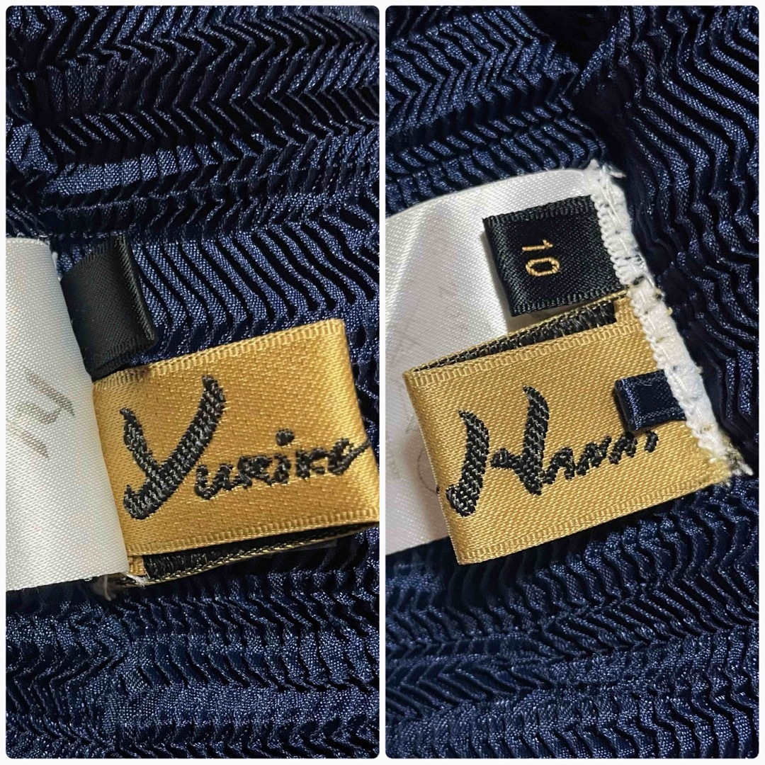 Yukiko Hanai - 極美品 ユキコハナイ ハイネック プリーツ カットソー