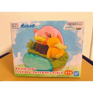 ポケモン　くつろぎタイム　コダック\u0026ヤドン　ピカチュウ\u0026ゲンガー　フィギュア