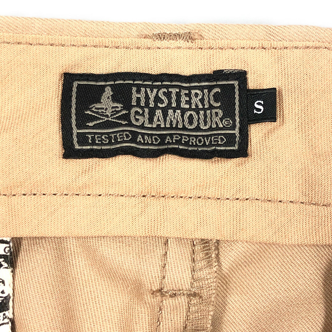 HYSTERIC GLAMOUR(ヒステリックグラマー)のHYSTERIC GLAMOUR ヒステリックグラマー 17SS 02172AP05 チノパンツ ベージュ サイズS 正規品 / B4283 メンズのパンツ(チノパン)の商品写真