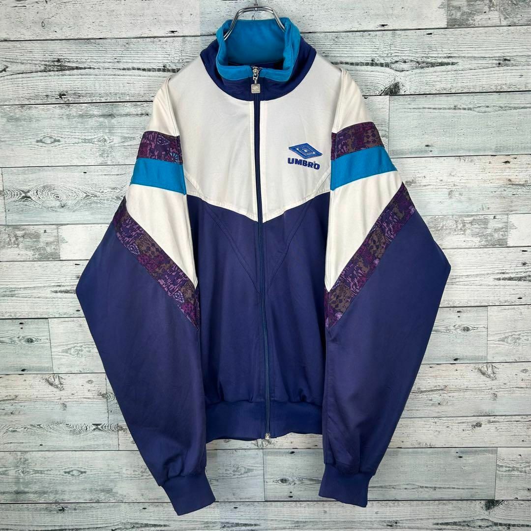 90s UMBRO アンブロ　トラックジャケット　ジャージ　セットアップ