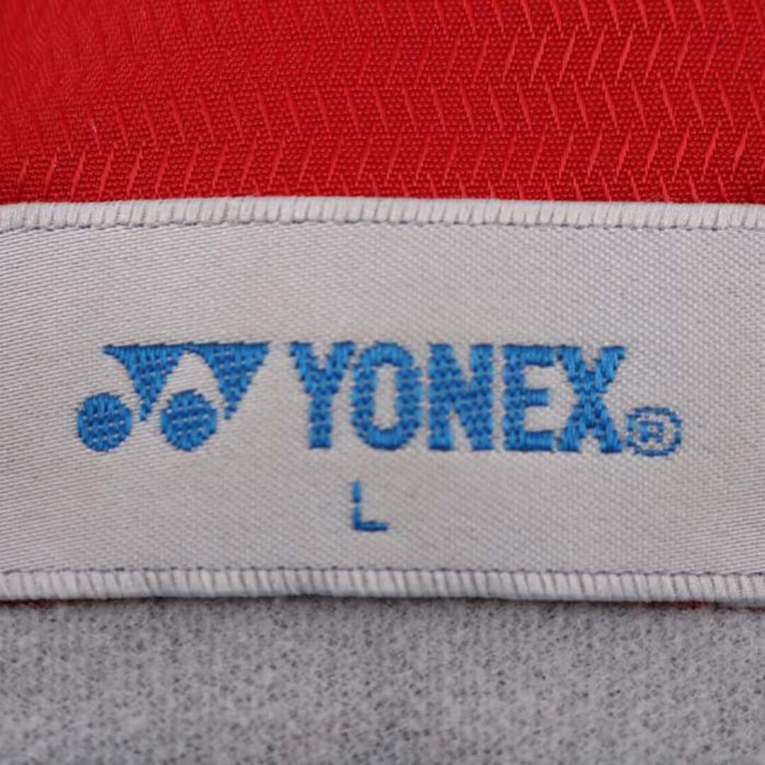 ヨネックス ナイロンジャケット ウィンドブレーカー 裏起毛 アウター スポーツウェア テニス メンズ Lサイズ ブラック YONEX