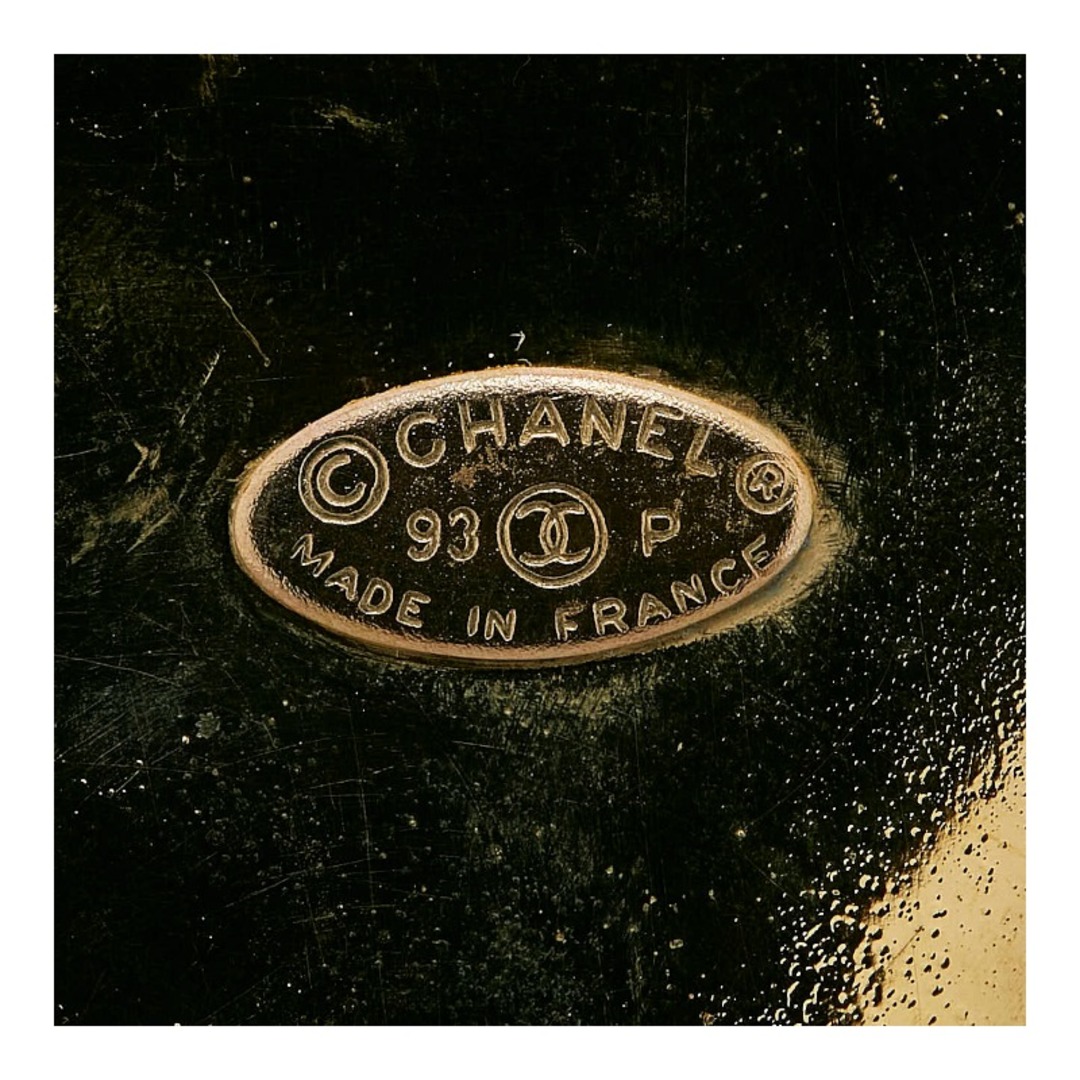 CHANEL - シャネル ココマーク ハート ブローチ メッキ レディース