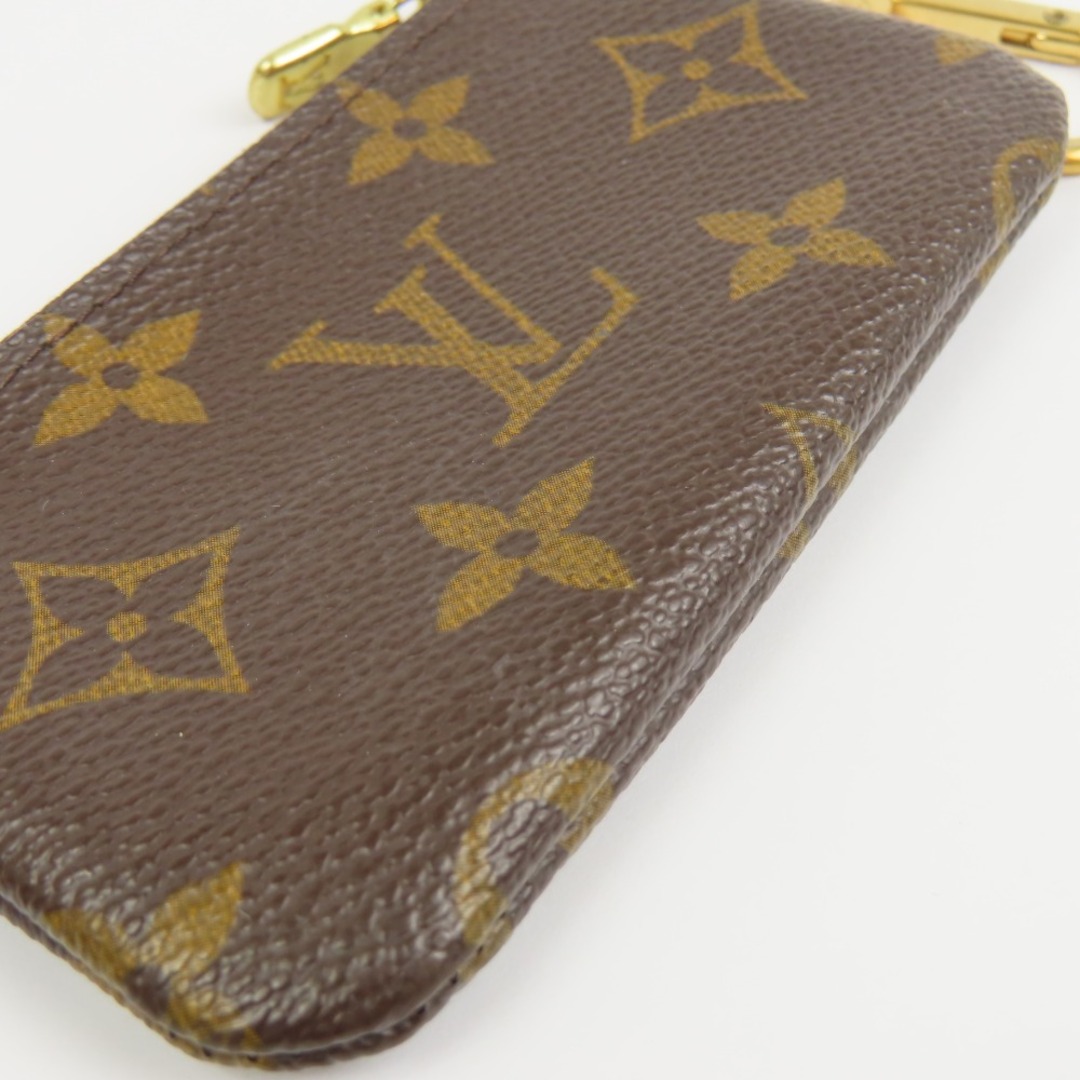 極美品 LOUIS VUITTON ルイヴィトン ポシェットクレ 小銭入れ ヴィンテージ モノグラム M62650 コインケース PVC ブラウン 6