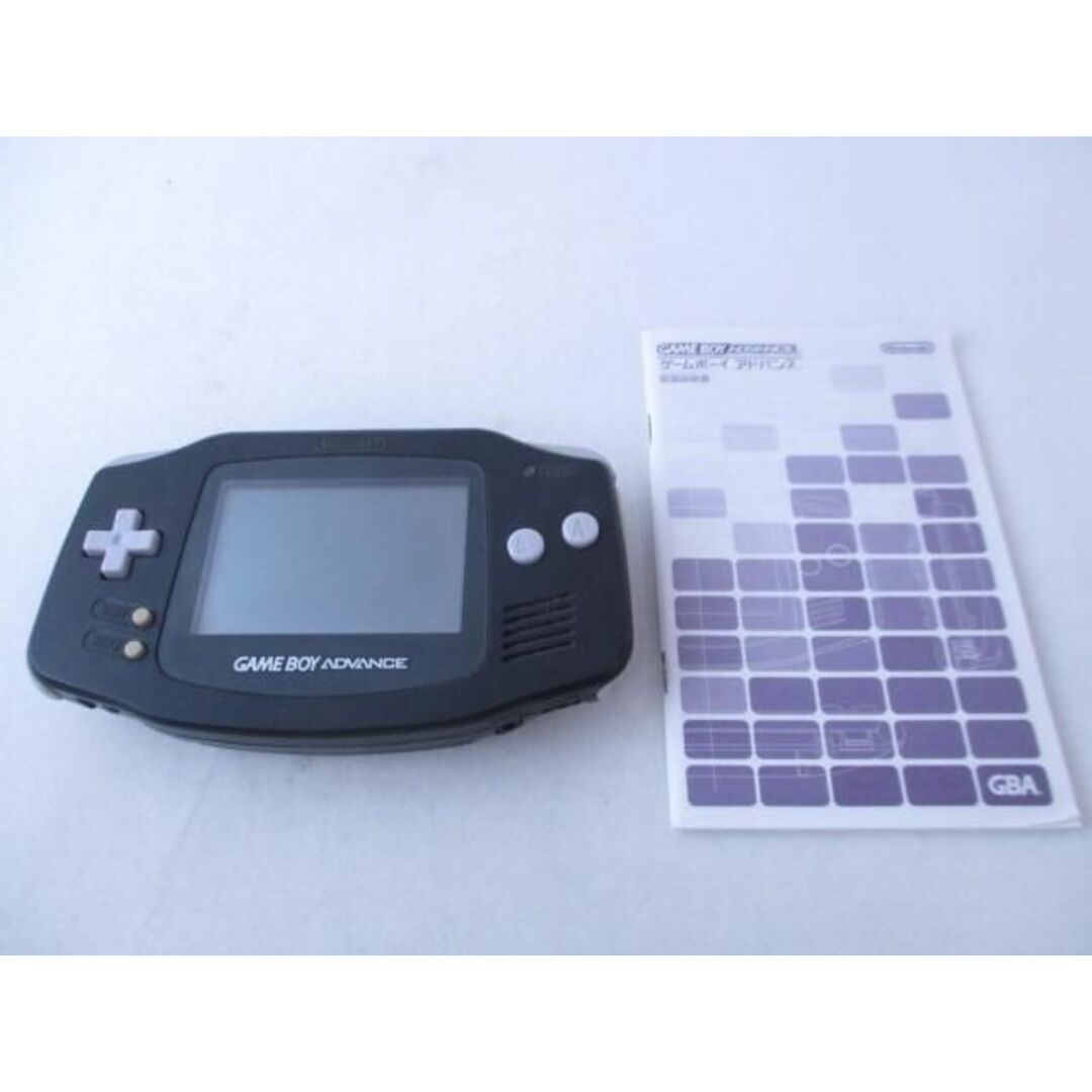 訳有動作品 ゲーム GBA ゲームボーイアドバンス 本体 AGB-001 ブラック 箱付き