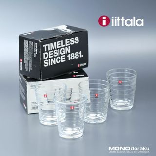 イッタラ(iittala)のイッタラ アイノ アアルト iittala Aino Aalto タンブラー クリア 2個セット×2箱(タンブラー)