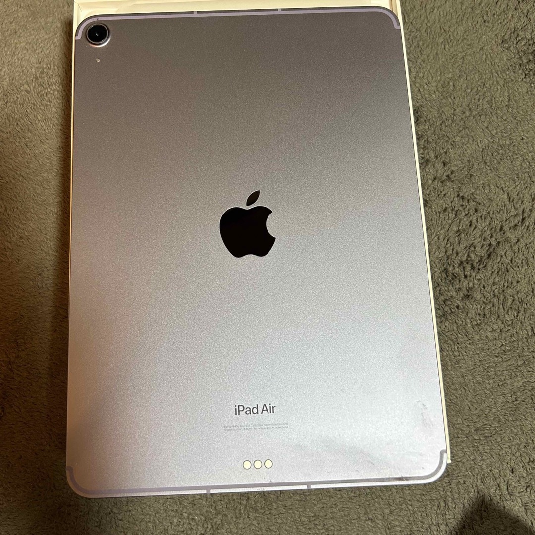 iPad - iPad Air 第5世代 256ギガ パープル の通販 by たかし's shop ...