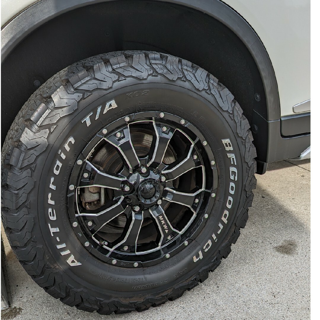 MKW MK-46M/L+ BF A/T KO2 245/70R16 美品！ - タイヤ/ホイールセット