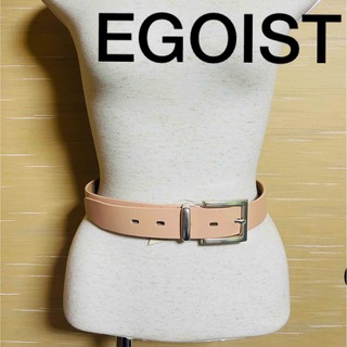 エゴイスト(EGOIST)の未使用　アウトレット品(状態考慮)EGOIST エゴイスト　ベルト　本革　レザー(ベルト)