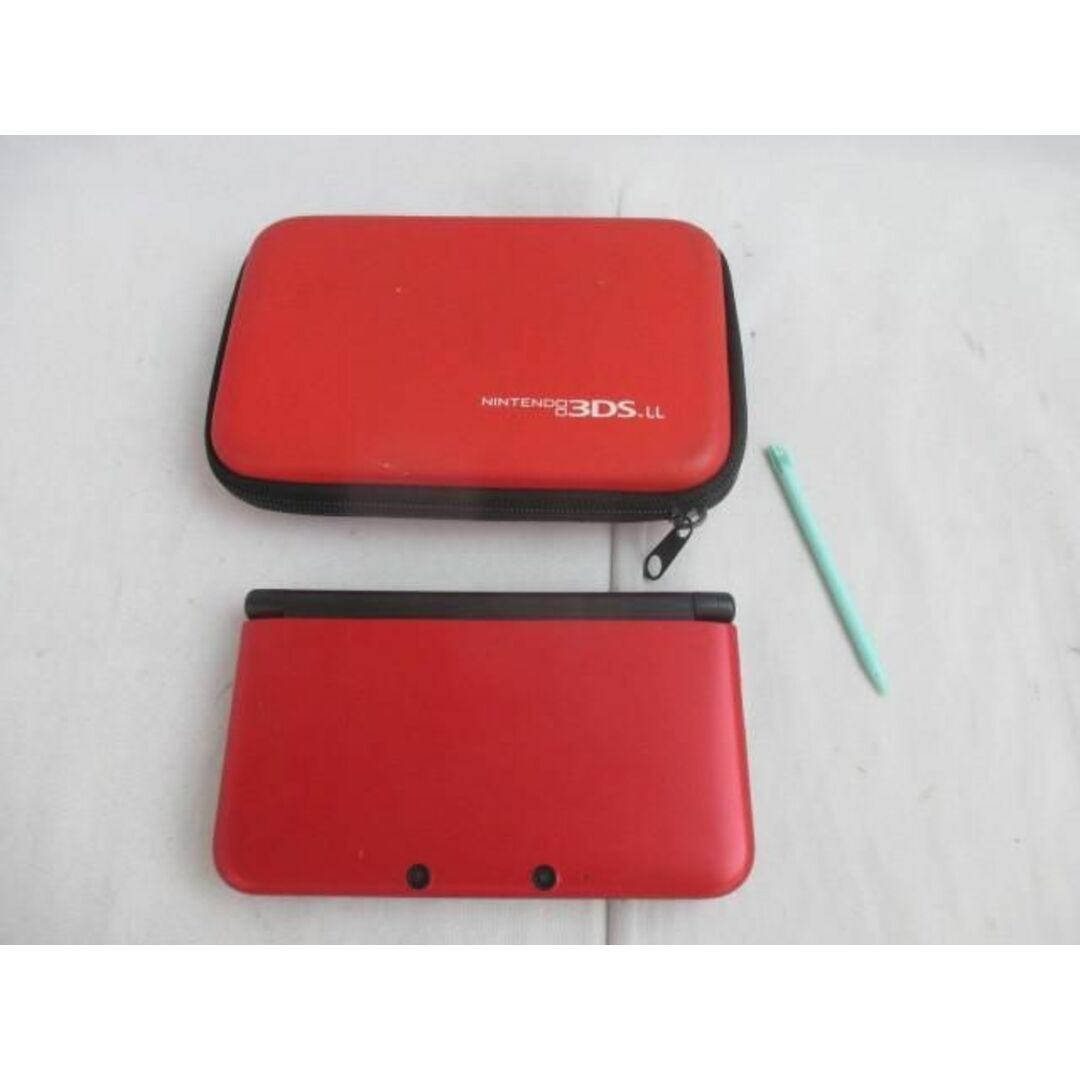 品 ゲーム ニンテンドー3DS LL 本体 SPR-001 レッド×ブラック 動作品