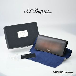 S.T. Dupont - 2614◇S.T.Dupontデュポン◇本革ネイビー◇パスポート ...