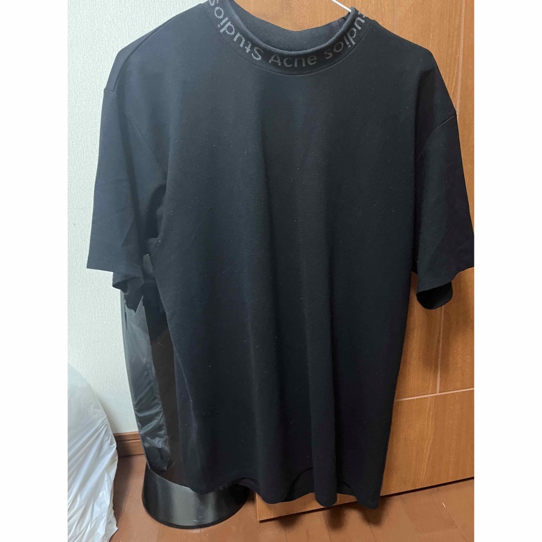 acne studios モックネック navid tシャツ ブラック