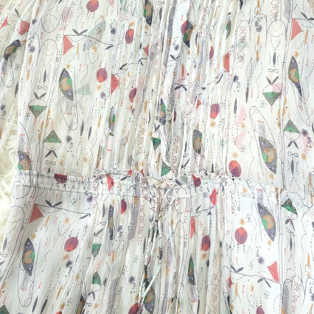 Isabel Marant - ISABEL MARANT ETOILE シルク ロング ワンピース