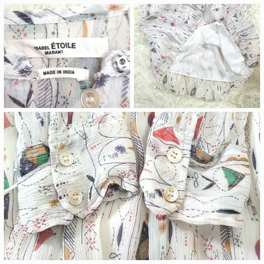 Isabel Marant - ISABEL MARANT ETOILE シルク ロング ワンピース