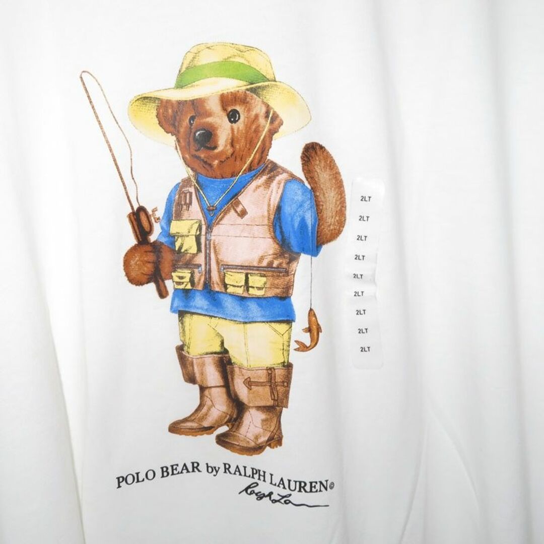 POLO RALPH LAUREN(ポロラルフローレン)のPOLO RALPH LAUREN FISHING POLOBEAR TEE SIZE XXL メンズのトップス(Tシャツ/カットソー(半袖/袖なし))の商品写真