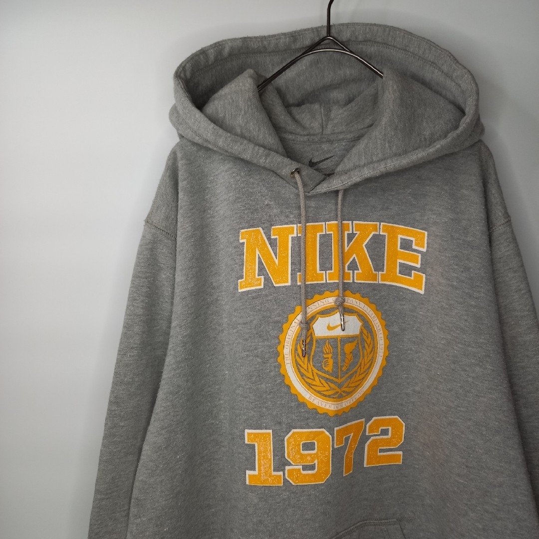 新品 ナイキ NIKE デカロゴ ビッグロゴ 裏起毛 プルオーバー パーカー