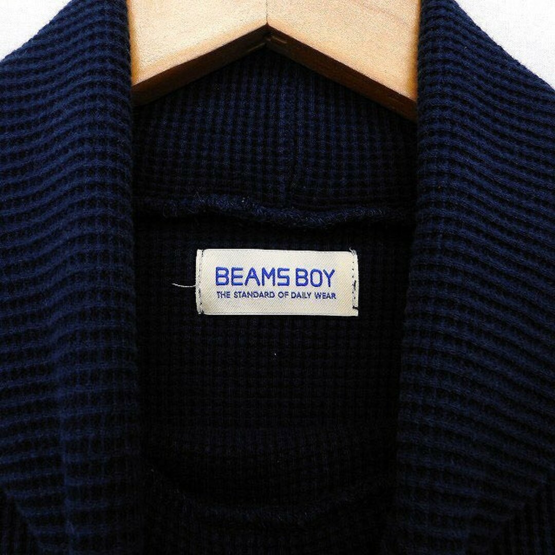 BEAMS BOY(ビームスボーイ)のビームスボーイ BEAMS BOY セーター ワッフルニット シンプル 長袖 レディースのトップス(ニット/セーター)の商品写真