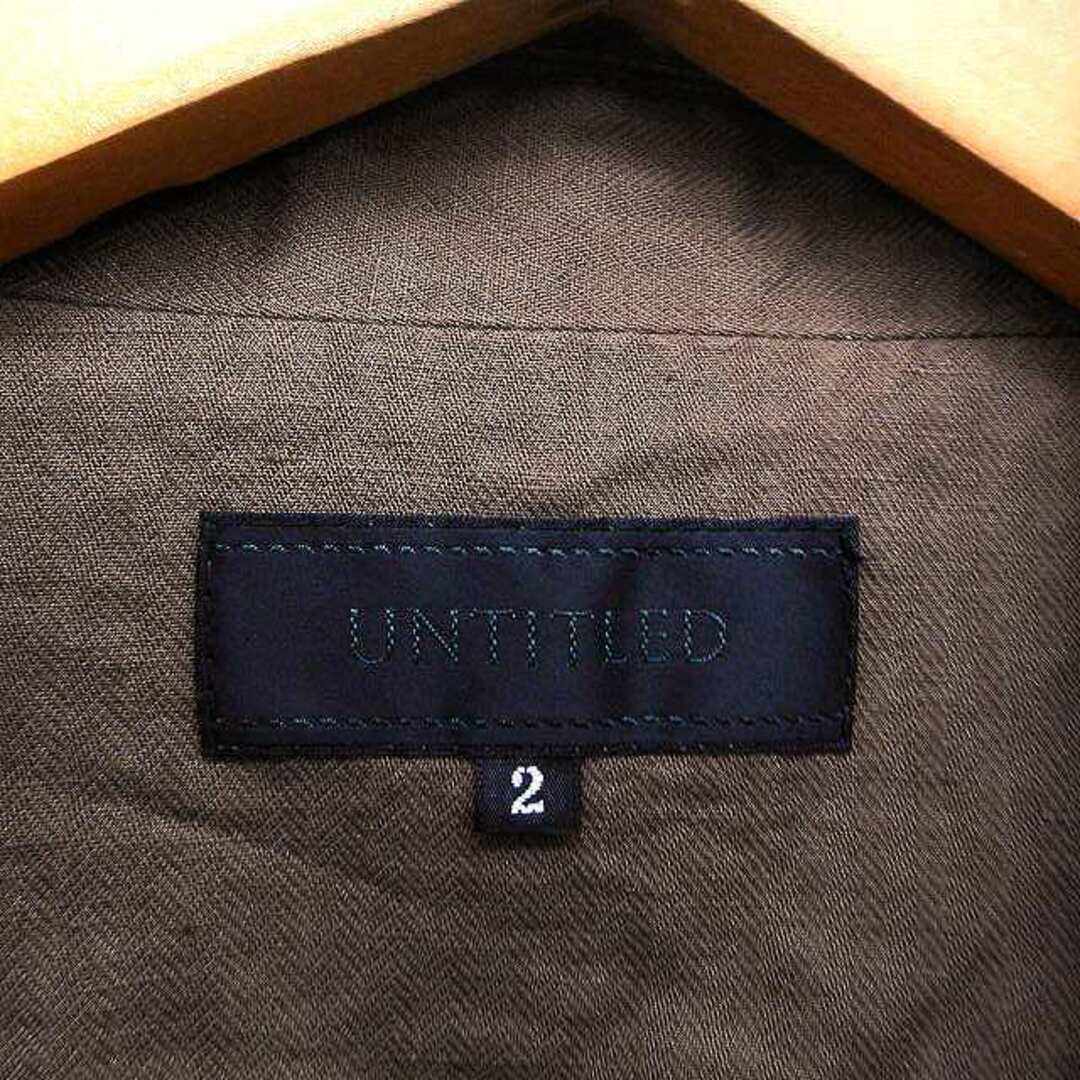 UNTITLED(アンタイトル)のアンタイトル UNTITLED ミリタリー ジャケット アウター ショート丈 レディースのジャケット/アウター(その他)の商品写真