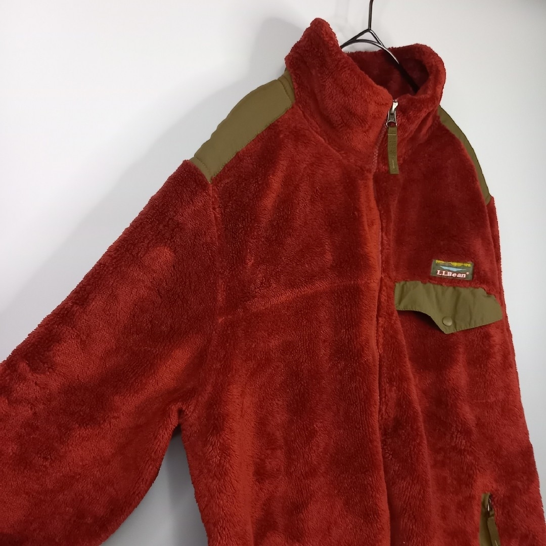 エルエルビーン フルジップ ボアフリース ジャケット