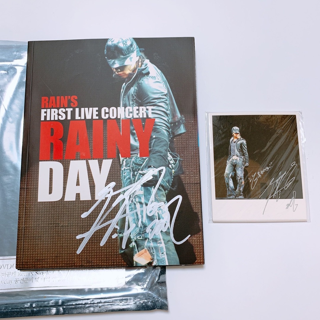 韓国 ピ Rain RAINY DAY DVD CD FIRST LIVE-