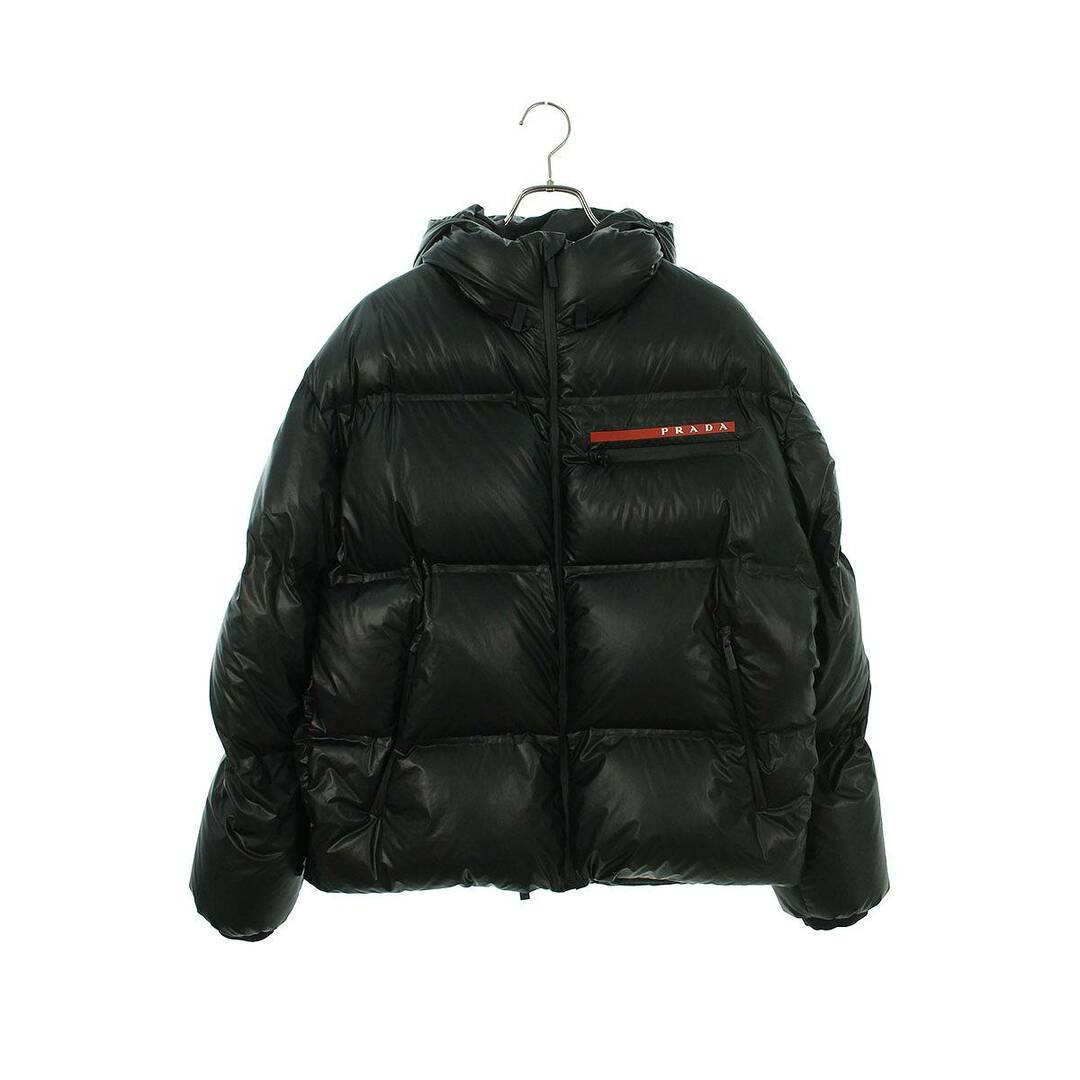 プラダ  SGB574/Light Nylon hooded puffer jacket ライトナイロンフーデッドパファーダウンジャケット メンズ M