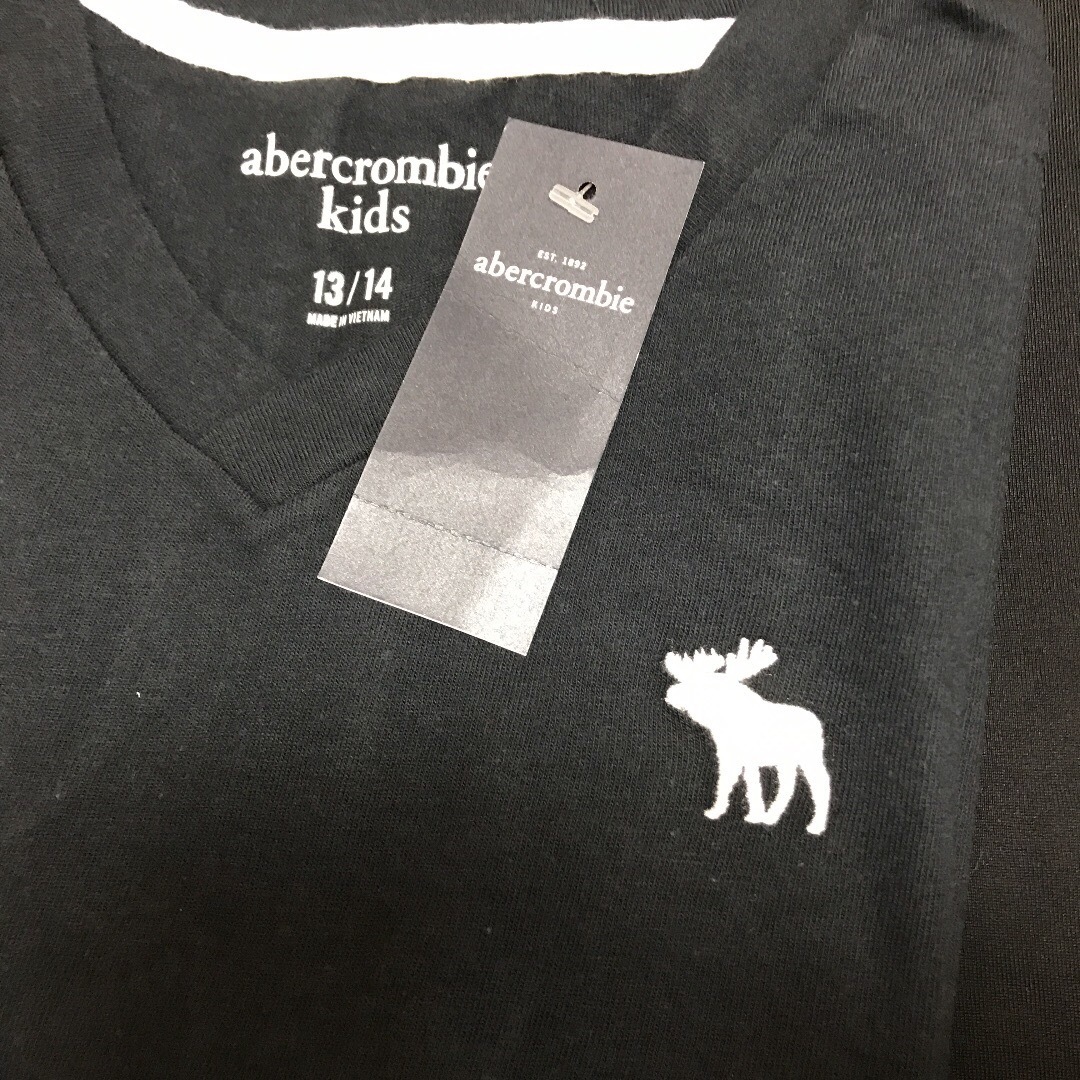 Abercrombie&Fitch(アバクロンビーアンドフィッチ)のXS◎新品正規品◎アバクロ◎VネックTシャツ ◎送料込 メンズのトップス(Tシャツ/カットソー(半袖/袖なし))の商品写真